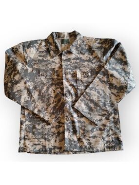 Rothco Jr. G.l. Kids Digital Camo Uniform Shirt XL NWOT